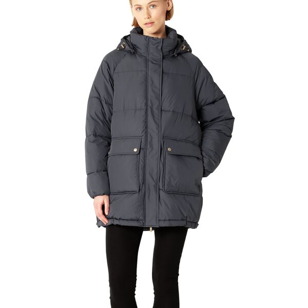 Oversized Padded Coat | Ombre Blue | Oversized Vattert Frakk, Ilse Jacobsen Hornb&aelig;k