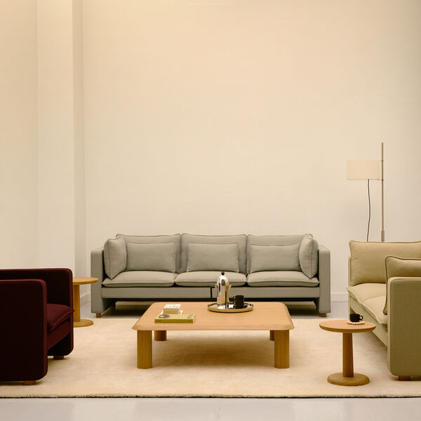 Jota 3 Seater Sofa with arm cushions, vidar 146, Fredericia Furniture
