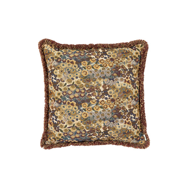 Alethe flower fringe pute 50x50, multi, Kitty Sablu