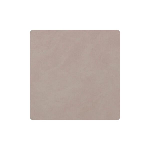 Square glassbrikke, nupo lysegr&aring;, LIND DNA