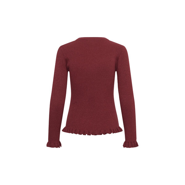 DwalaPW Cardigan | biking red/lurex, Part Two
