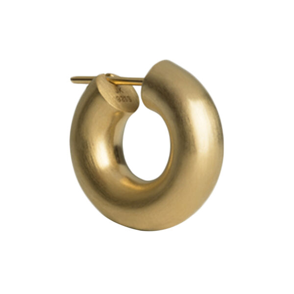 Small Chunky &oslash;rering, gull, Jane K&oslash;nig