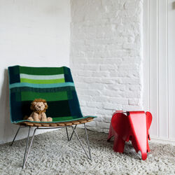 Mikkel Babypledd, Green, Røros Tweed