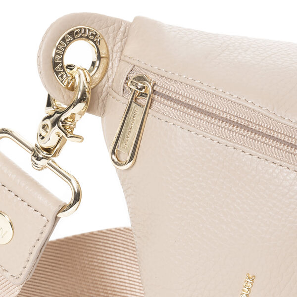 Mellow Leather Bum Bag, warm taupe, Mandarina Duck