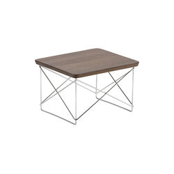 Occasional Table LTR sidebord, valnøtt/krom, Vitra 
