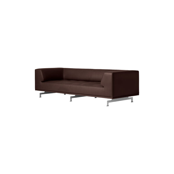 Delphi sofa, dark brown, Fredericia Furniture