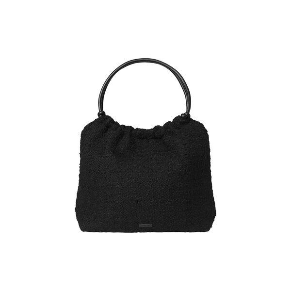 Day Woolen Pop Scrunch Tote, black, DAY ET