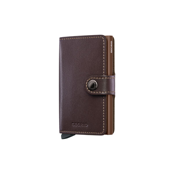 Miniwallet - Lommebok med kortholder, brown, Secrid