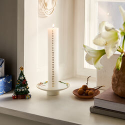 Stjerne Riflet Jul lysestake 15,5 cm, Royal Copenhagen