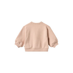 Sweatshirt L/S embroidery Eliza, 2032 rose dust, Wheat