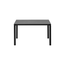 Piloti Wood Coffee Table, black lacquered oak, Fredericia Furniture