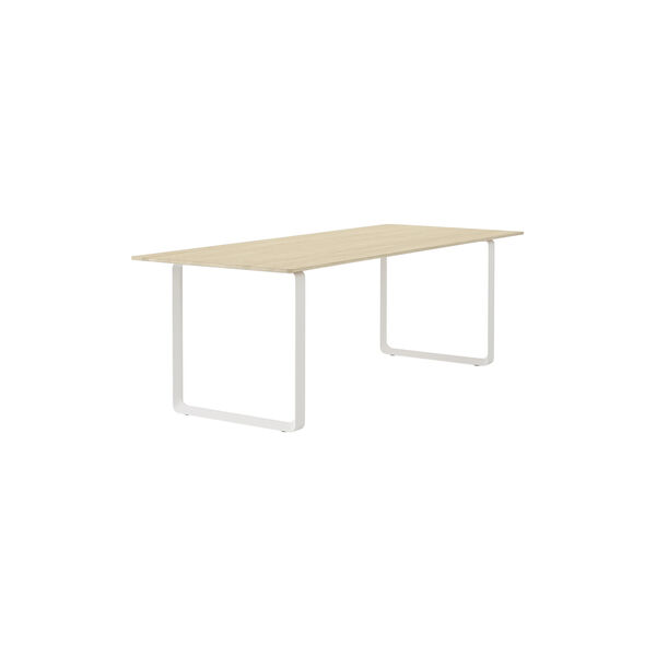 70/70 Table, solid oak/white, Muuto