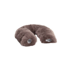 NUCA Neck Hot Water Bottle, dark champagne, WEICH Couture Alpaca