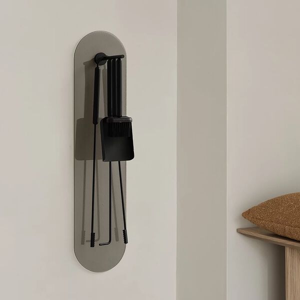 ASHI Peissett veggmonteret 5 deler, svart, Blomus