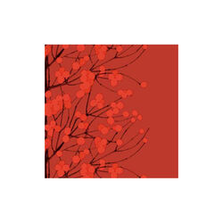 Marimekko Lumimarja Lunch, red, Vinding