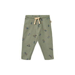 Jersey Pants Manfred, 9552 dusty green cars, Wheat