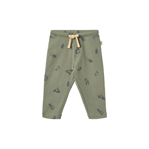 Jersey Pants Manfred, 9552 dusty green cars, Wheat