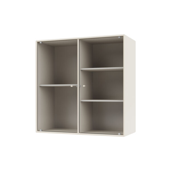 RIPPLE II Vitrine Cabinet, 158 oat, Montana Furniture