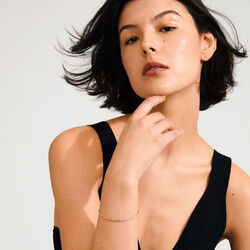 ARASH krystallarmbånd, gullbelagt, Pilgrim