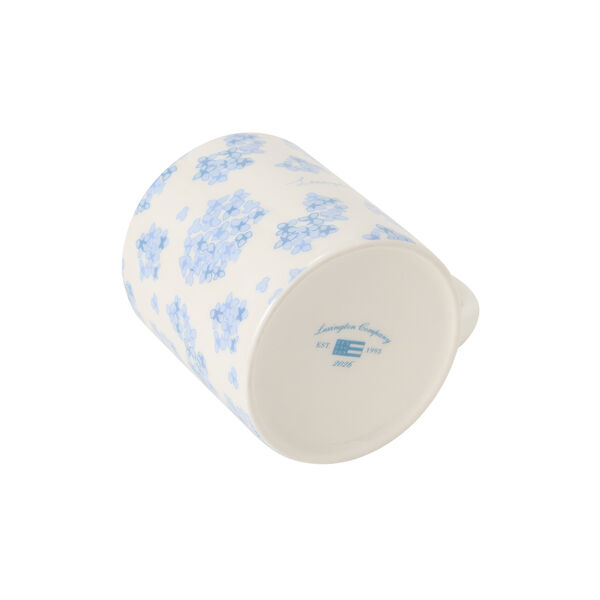 Floral Stoneware krus, blue/white, Lexington