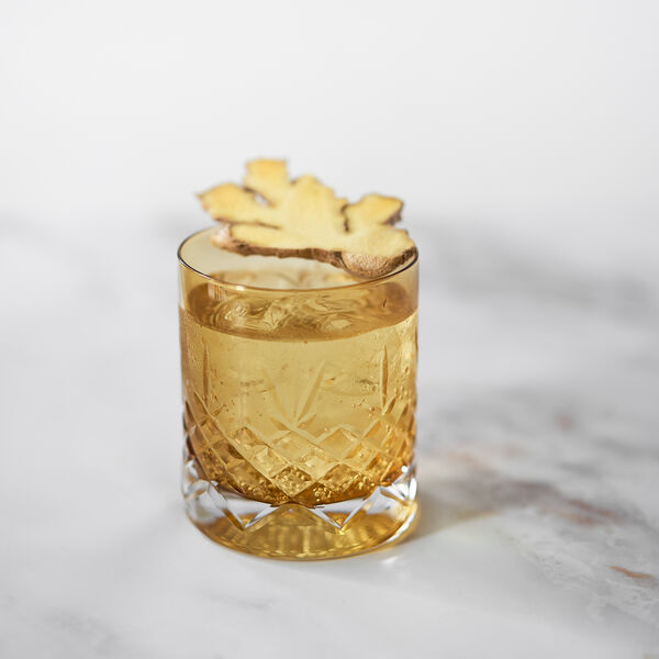 Crispy Lowball glass 2 stk., citrine, Frederik Bagger