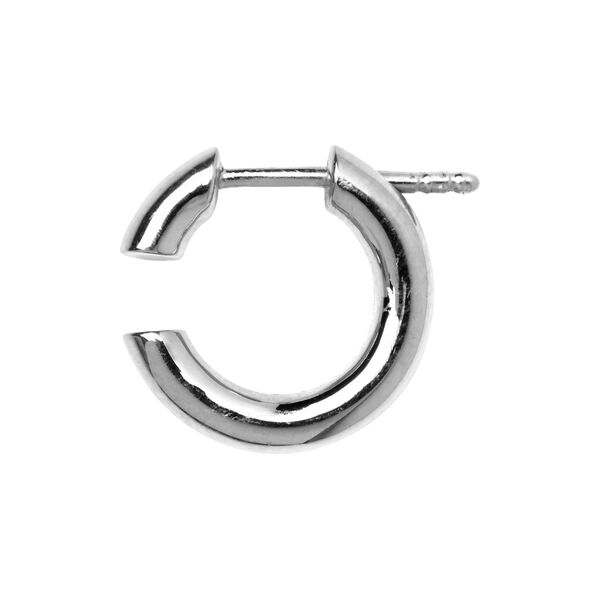 Disrupted Hoop, silver, Maria Black