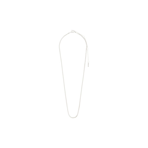 NIKITA halskjede, s&oslash;lvbelagt, Pilgrim