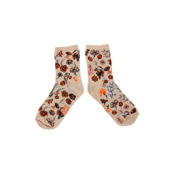LIVING GARDEN Socks, camel/orange, Bella Ballou