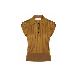 Stella Knitted Top, golden green, ONE and OTHER