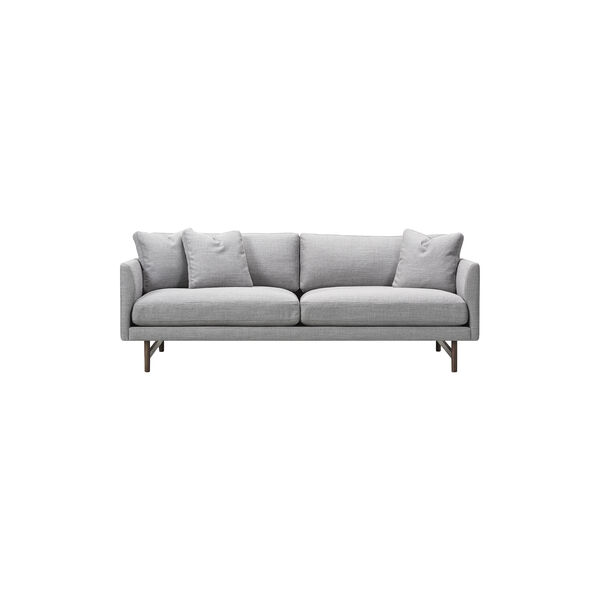Calmo 2-seter sofa, gr&aring;/r&oslash;kt eik, Fredericia Furniture