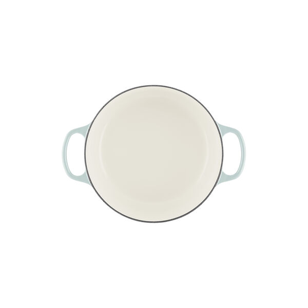 Signature st&oslash;pejern rund gryte &Oslash; 24 cm, havsalt, Le Creuset