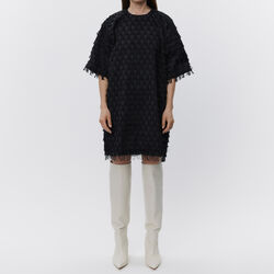 Nori Abstract Fringes, black, DAY Birger ét Mikkelsen