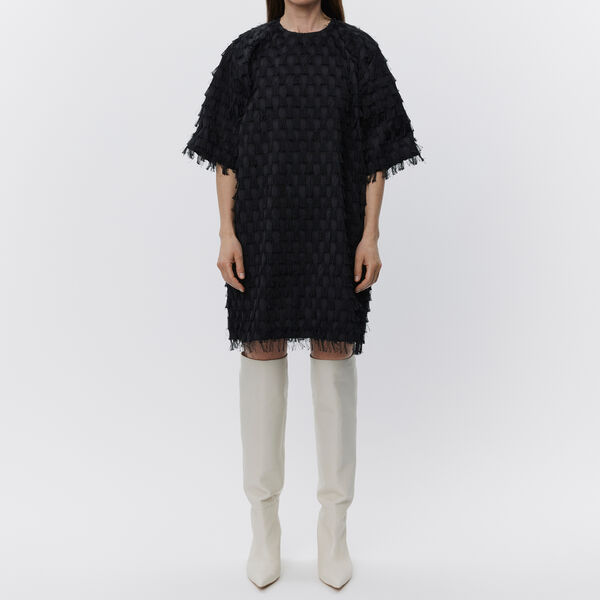 Nori Abstract Fringes, black, DAY Birger ét Mikkelsen