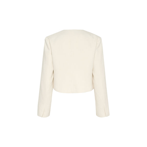 KBUltima Kort Blazer, egret KBUltima Kort Blazer, egret, Karen by Simonsen