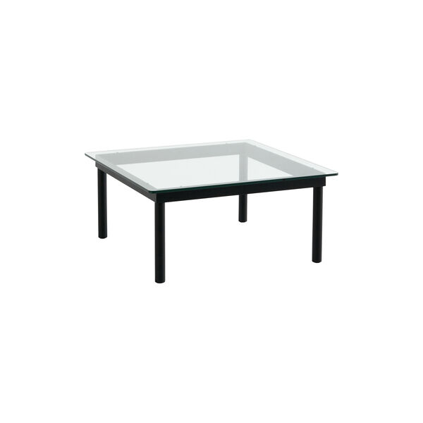 Kofi salongbord, sort eik/klart glass, HAY