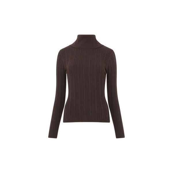 NIA MARI TOP, chocolate ganache, French Connection