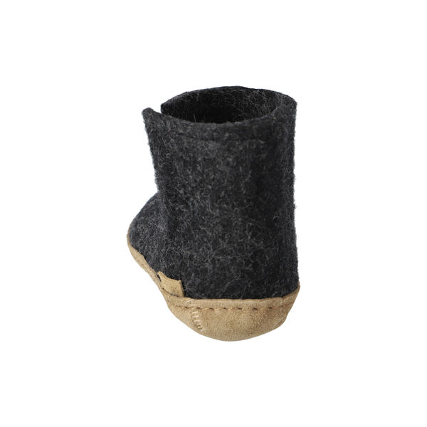 Filtankelstøvel junior, koksgrå Filtankelstøvel junior, koksgrå, Glerups