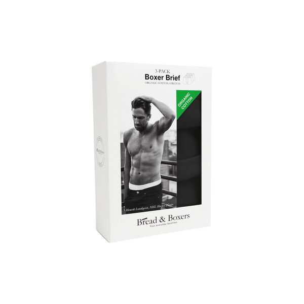 Boxer briefs 3-Pack, sort, Bread & Boxers