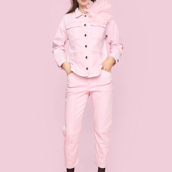 Jinzu bukser, pale pink, BITTE KAI RAND