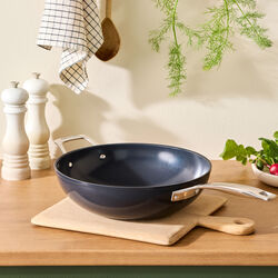 Ceramic wokpanne &Oslash; 30 cm, Le Creuset