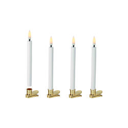 LED-juletrelys med klips, 4 stk., Uyuni Lighting