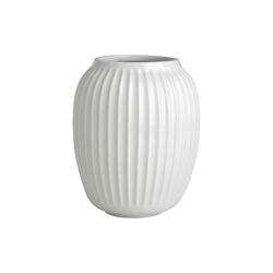 Hammersh&oslash;i vase, hvit, K&auml;hler