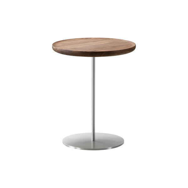 6751 Pal bord, valn&oslash;tt/rustfritt st&aring;l, Fredericia Furniture