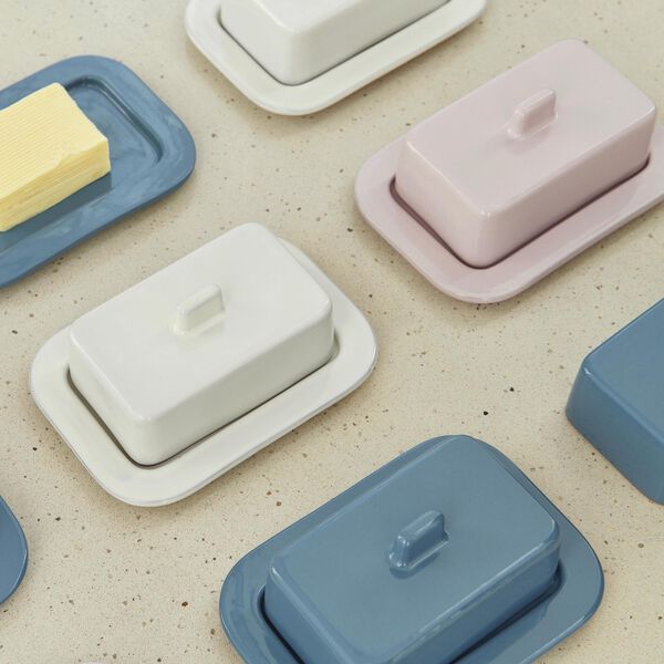 Barro smørboks, pink, HAY