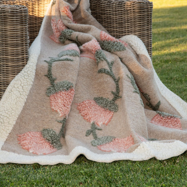 Fane pledd, yellow, Frati Home