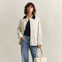COTTON SPRING DECKER JACKET, cream, Gant