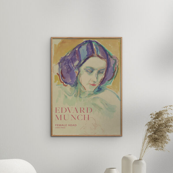 Female Head, Poster & Frame