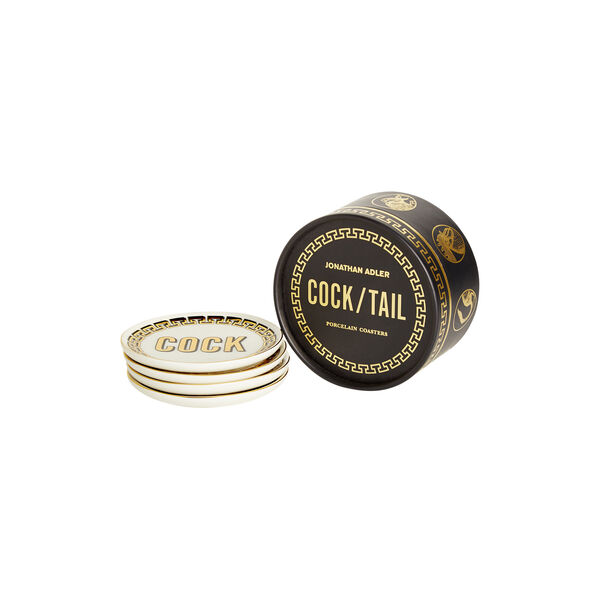 Cock/Tail Coasters, Jonathan Adler