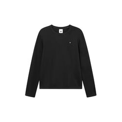 WWAce LS Tee, black beauty, Wood Wood