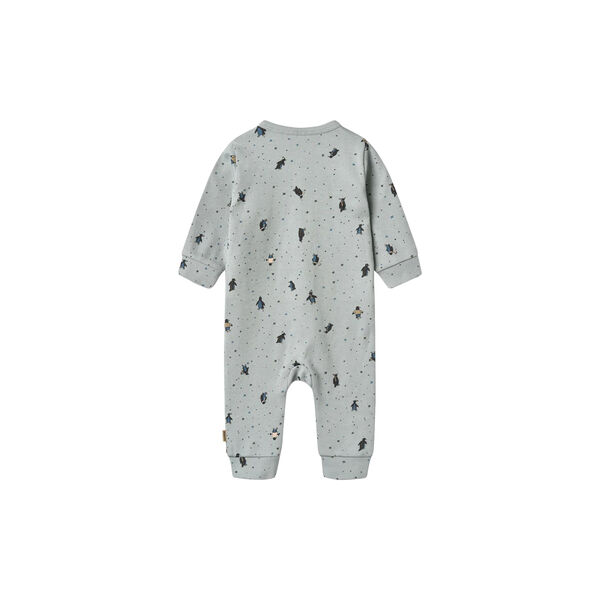 Jumpsuit Bendji, 9569 soft rain penguins, Wheat